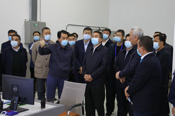 “乌鲁木齐市疫情防控指挥部在广汇物流汇领鲜召开冷链食品集中监管现场会